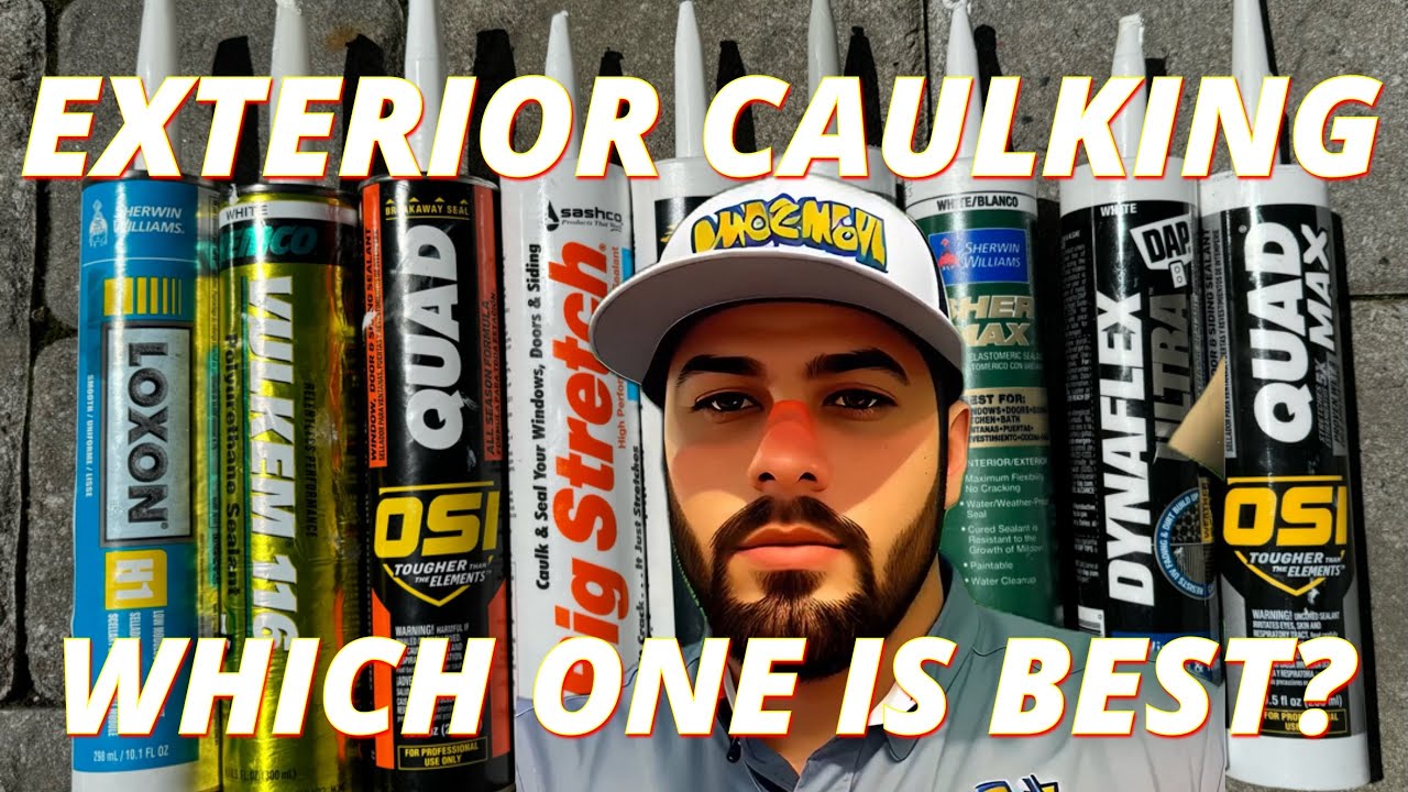 The Best Exterior Caulking for Painters #paintlife #painter