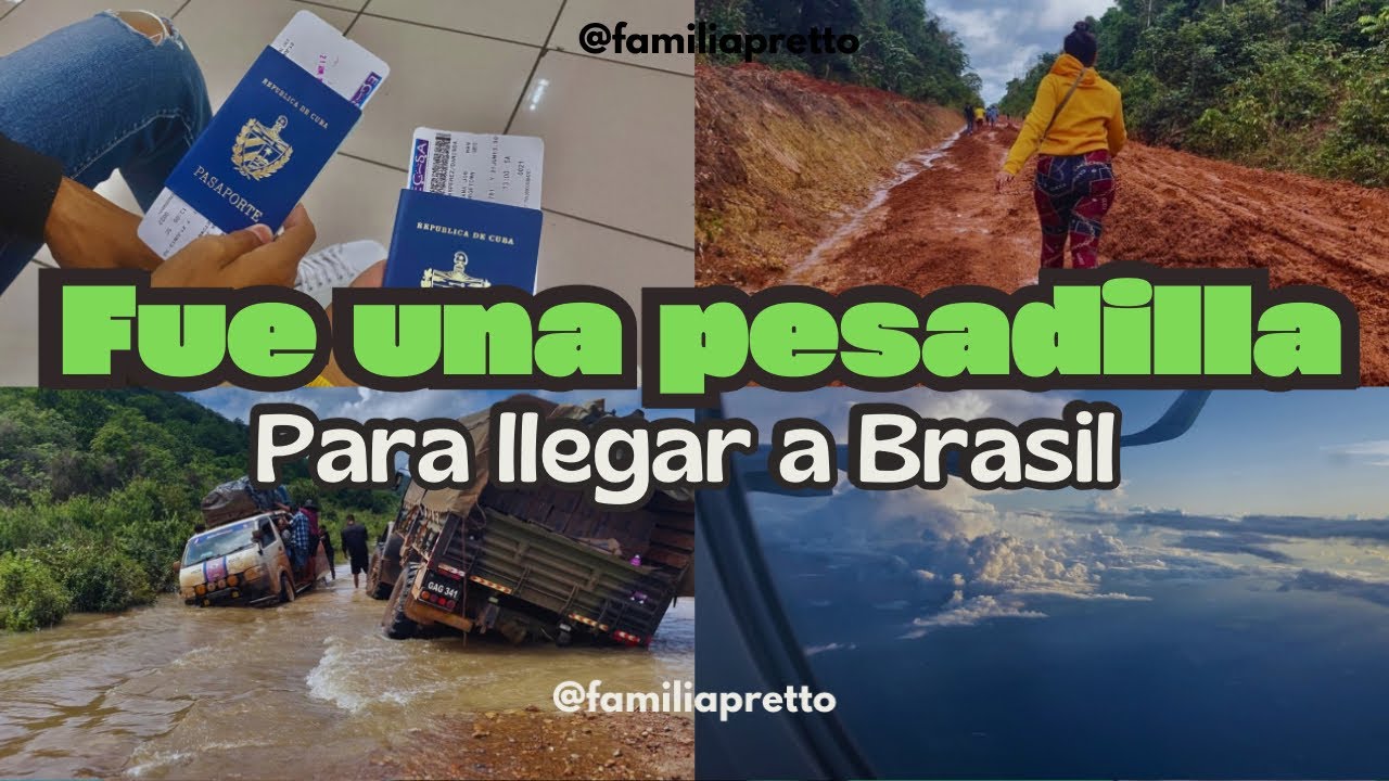Todo lo que pasamos para llegar a Brasil !!