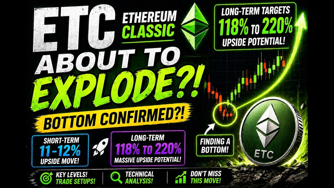 ETC вот-вот взорвётся?! Рост на 220% от этого минимума.