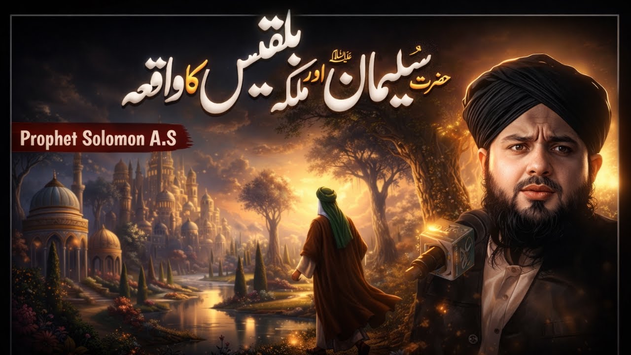 Hazrat Sulaiman (Alaihissalam) aur Malika Bilqees Ka Waqia | Hairat Angez Qurani Waqia | Ajmal Raza
