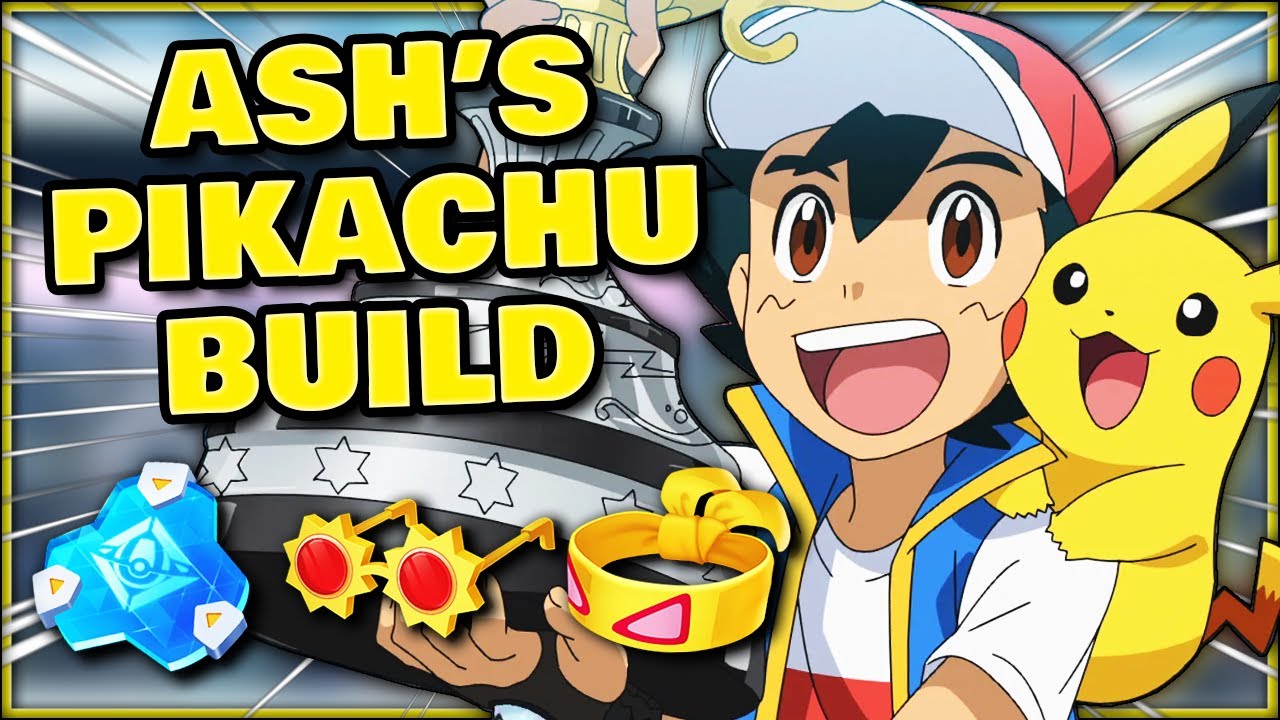 ASH KETCHUM'S PIKACHU BUILD IN POKEMON UNITE? | Being the Best Pikachu Like No One Ever Was