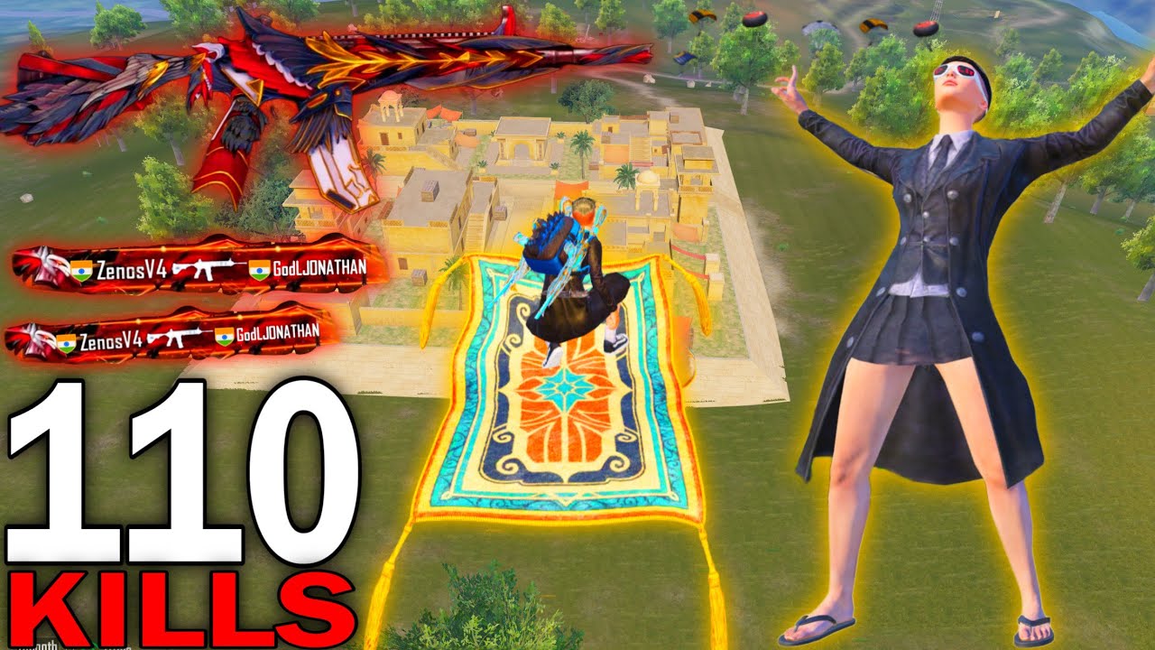 110 KILLS!😍 MY NEW RECORD in NEW MODE W/Blood Raven M416 ❤️‍🔥 SAMSUNG,A7,A8,J2,J3,J4,J5,J6,J7,XS