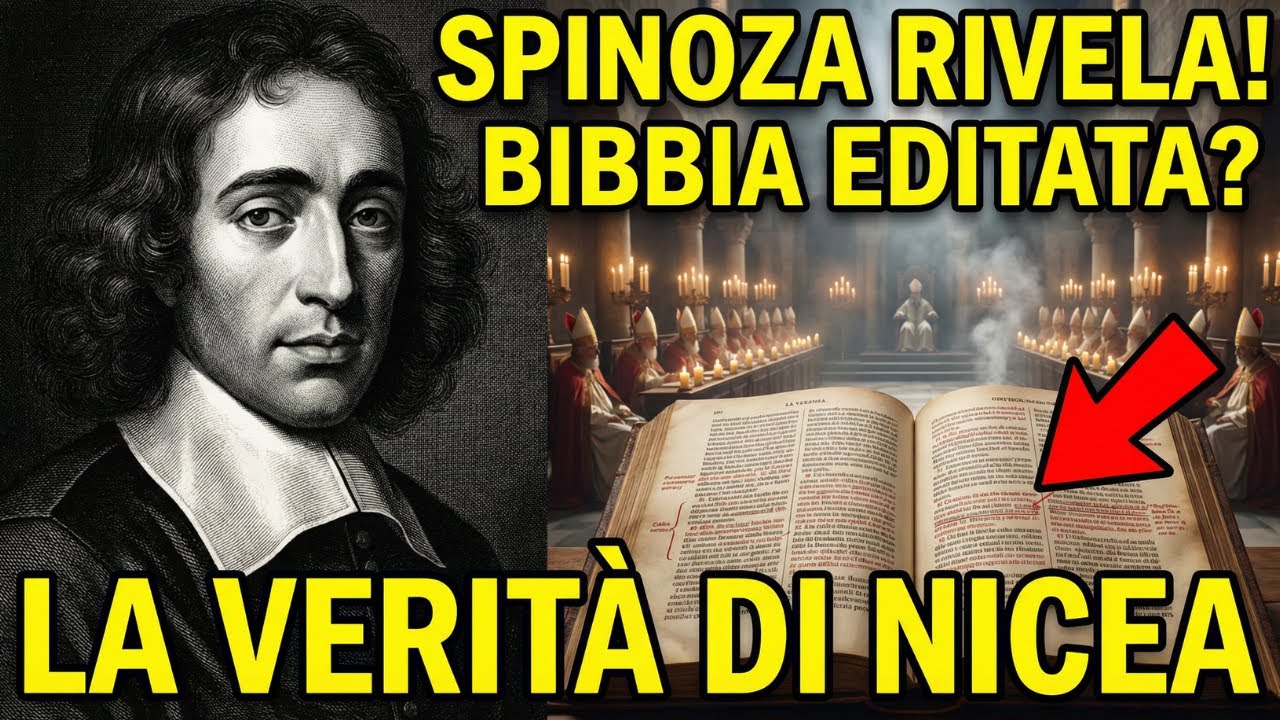 Spinoza rivela come fu modificata la Bibbia: la verità oscura sul Concilio di Nicea