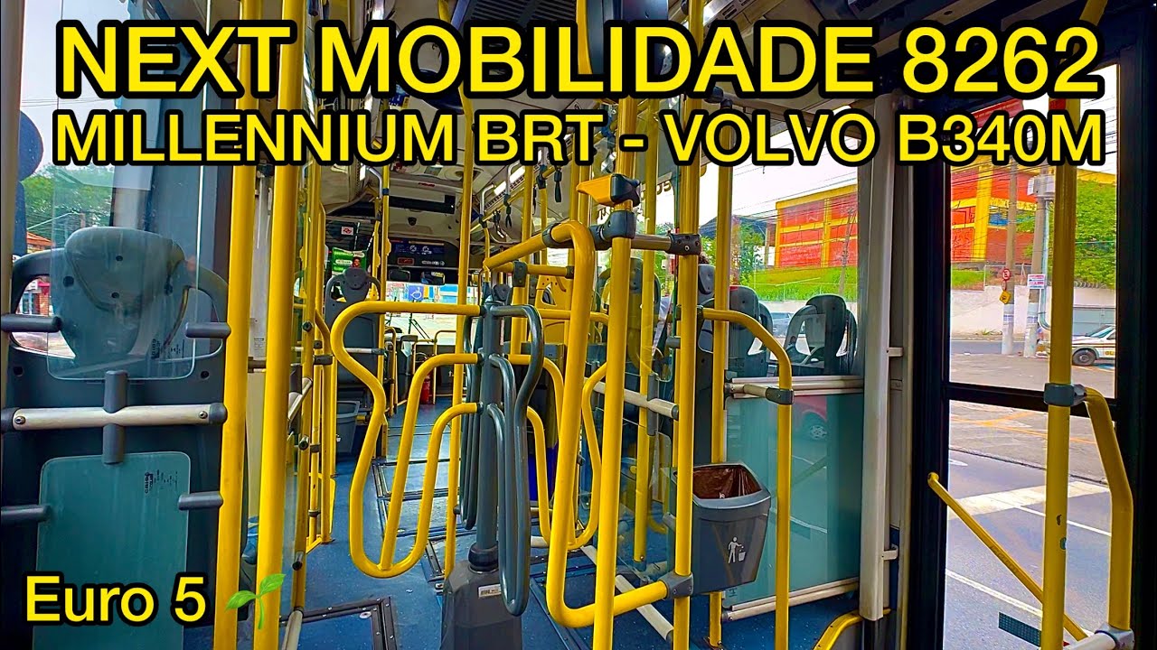 NEXT MOBILIDADE 8262 / MILLENNIUM BRT - VOLVO B340M (Linha 376)