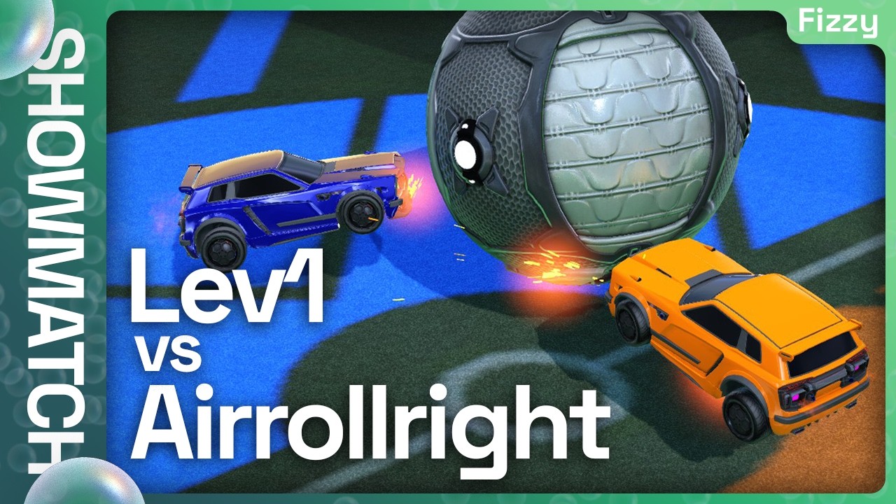 HUNGARIAN OPEN 1V1 SHOWMATCH!! (Lev1 vs Airrollright - Rocket League 1v1 Showmatch)