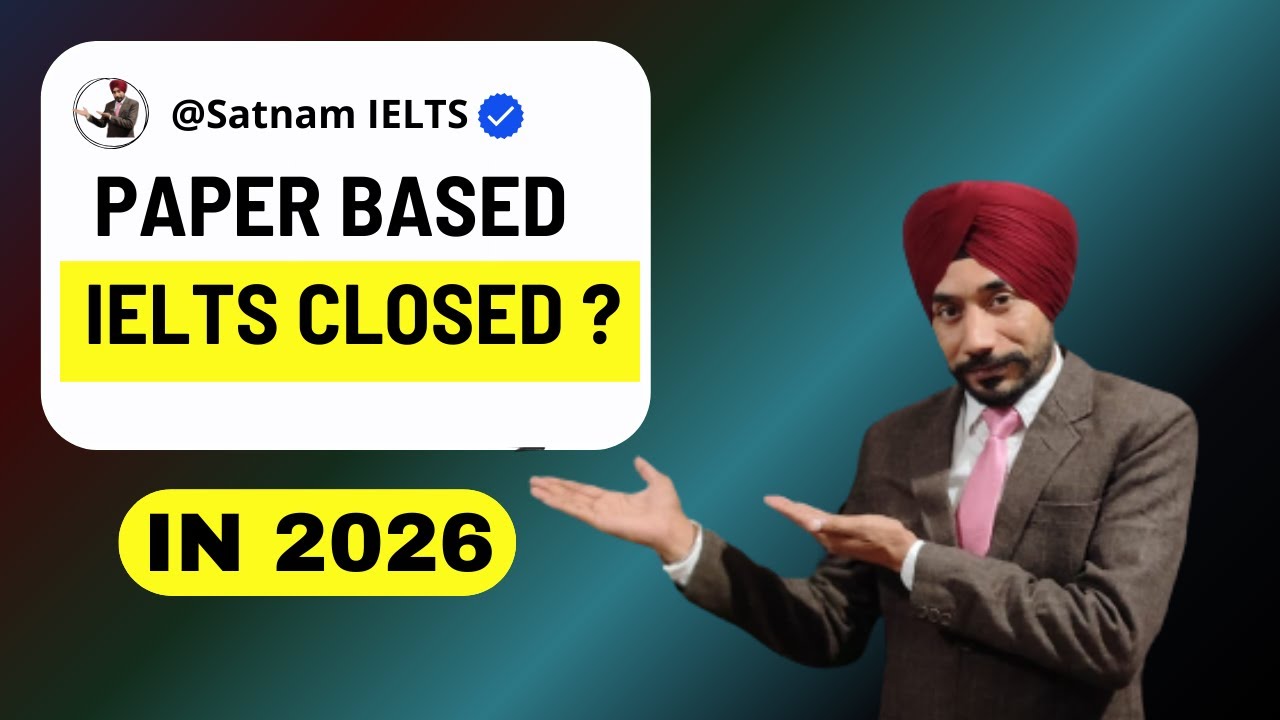 Paper Based IELTS Closed In 2026| Big IELTS Changes in 2026|