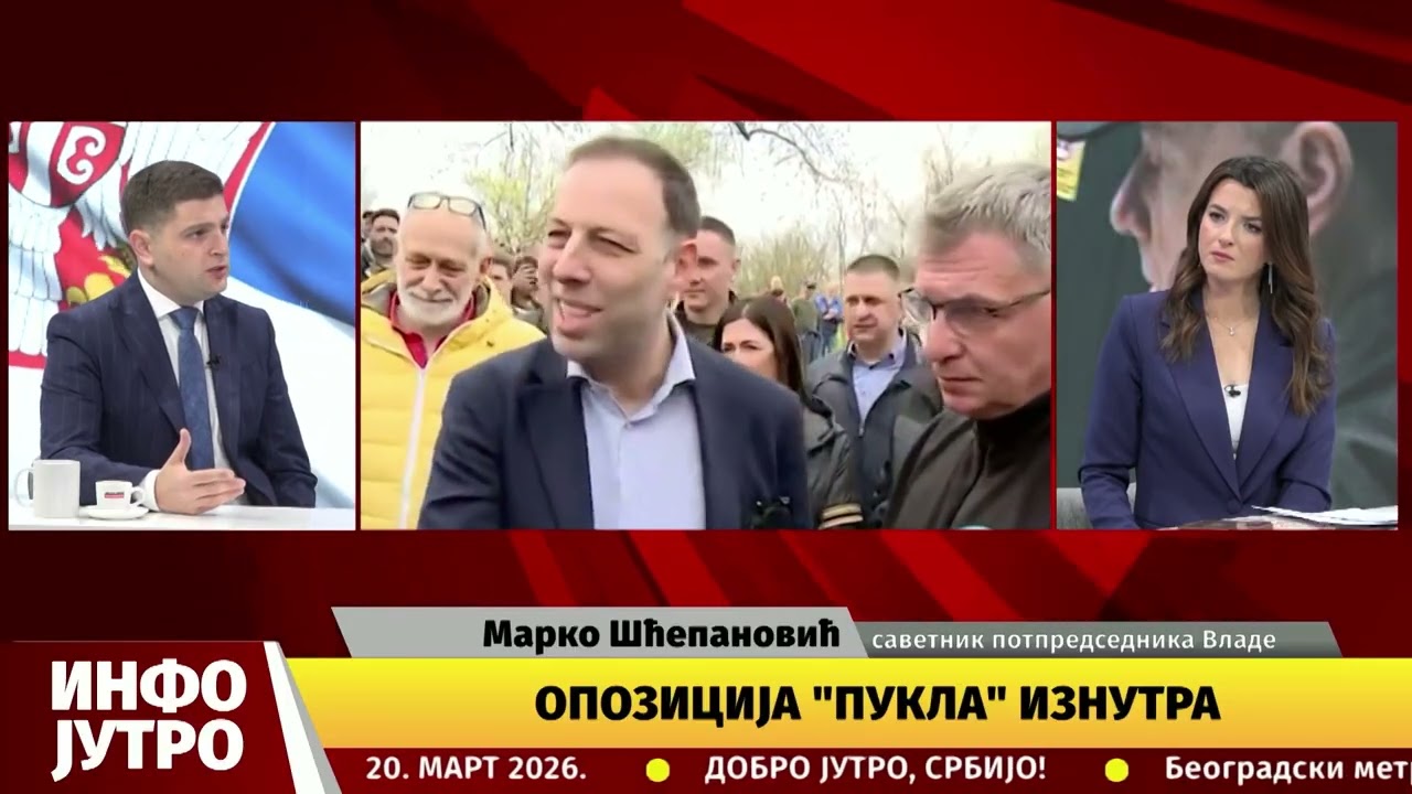 INFO JUTRO - Ćuta se odrekao blokadera i opozicije