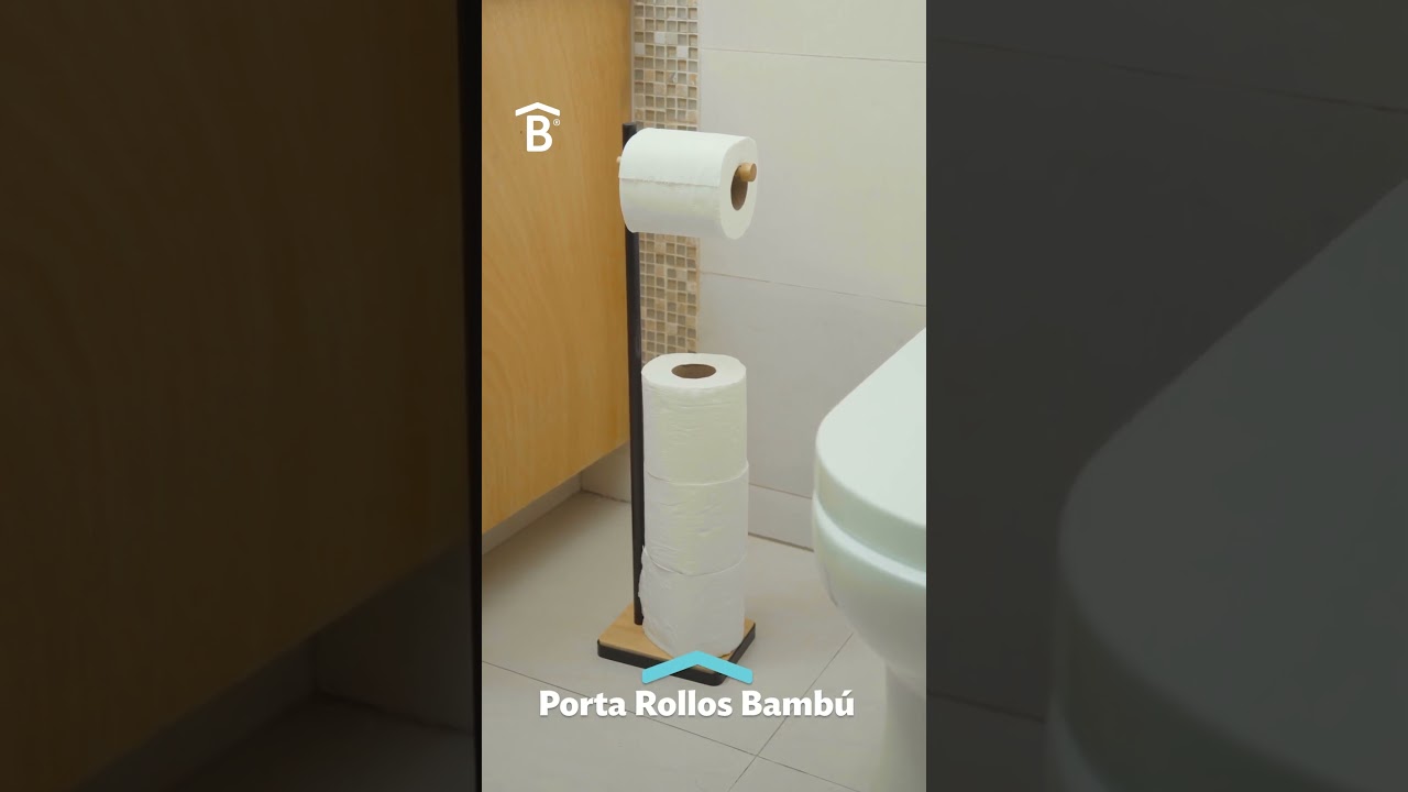 Porta Rollos Bamb&uacute;