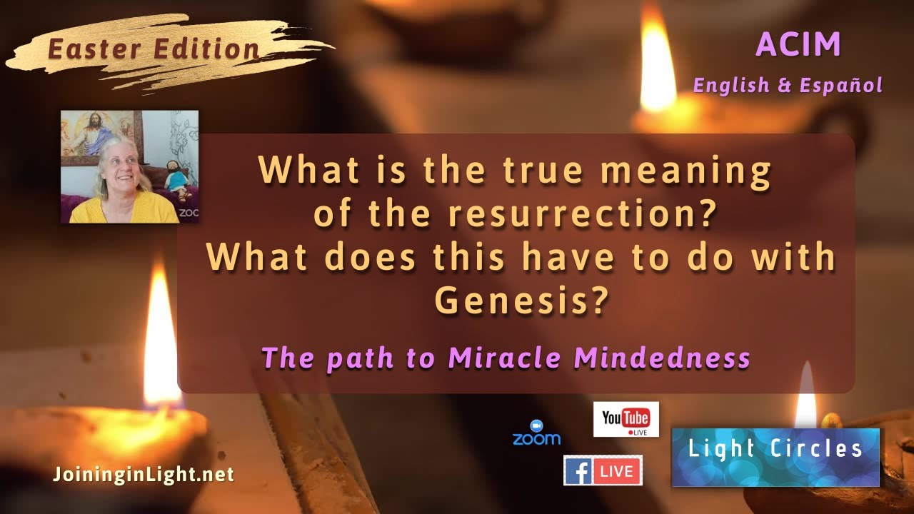 What is the true meaning of the resurrection? ACIM Cay Villars