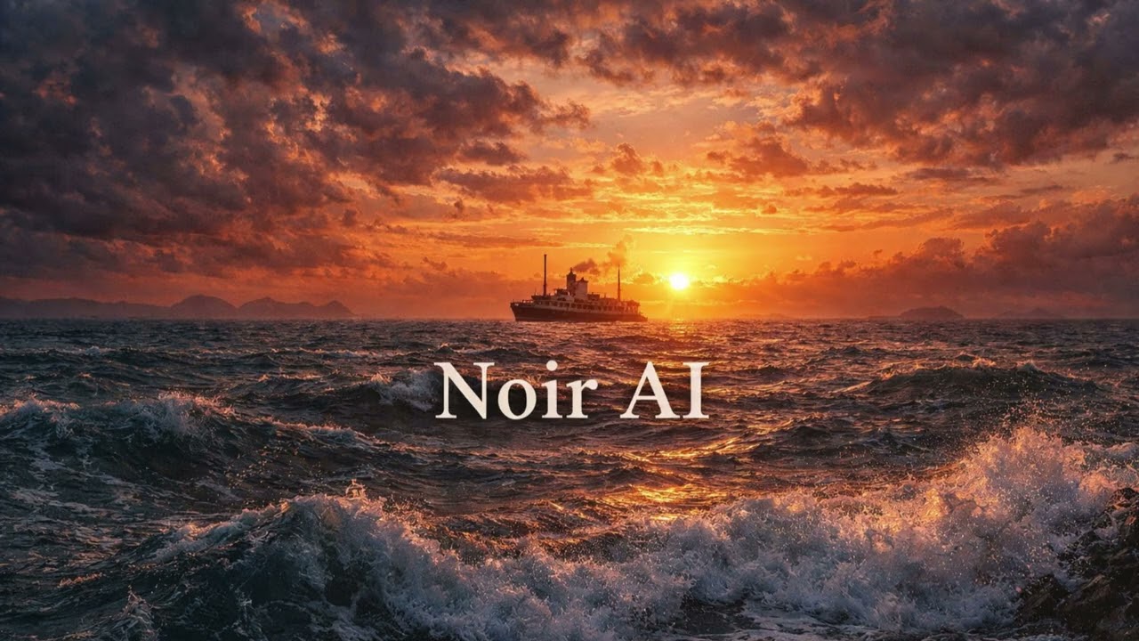 Deniz Üstü Köpürür rock cover (Noir AI)