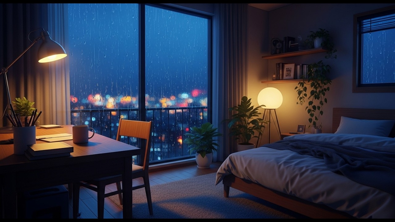 [playlist] the window is slightly open | quiet night lofi