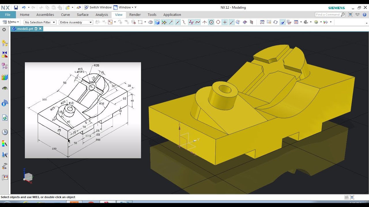 #NX CAD #TUTORIAL #Datum plane