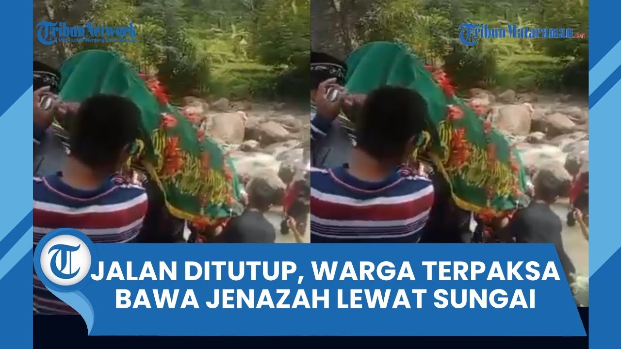VIRAL WARGA PONOROGO GOTONG JENAZAH SEBERANGI SUNGAI, Tetangga Tak Ijinkan Jenazah Lewat Halaman