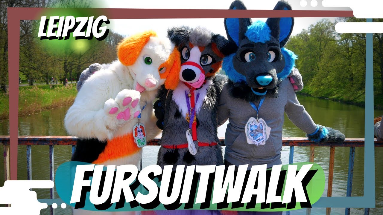😸 MITFUR FURSUITWALK - LEIPZIG 2023!  - by Oshamy the Furry 💙