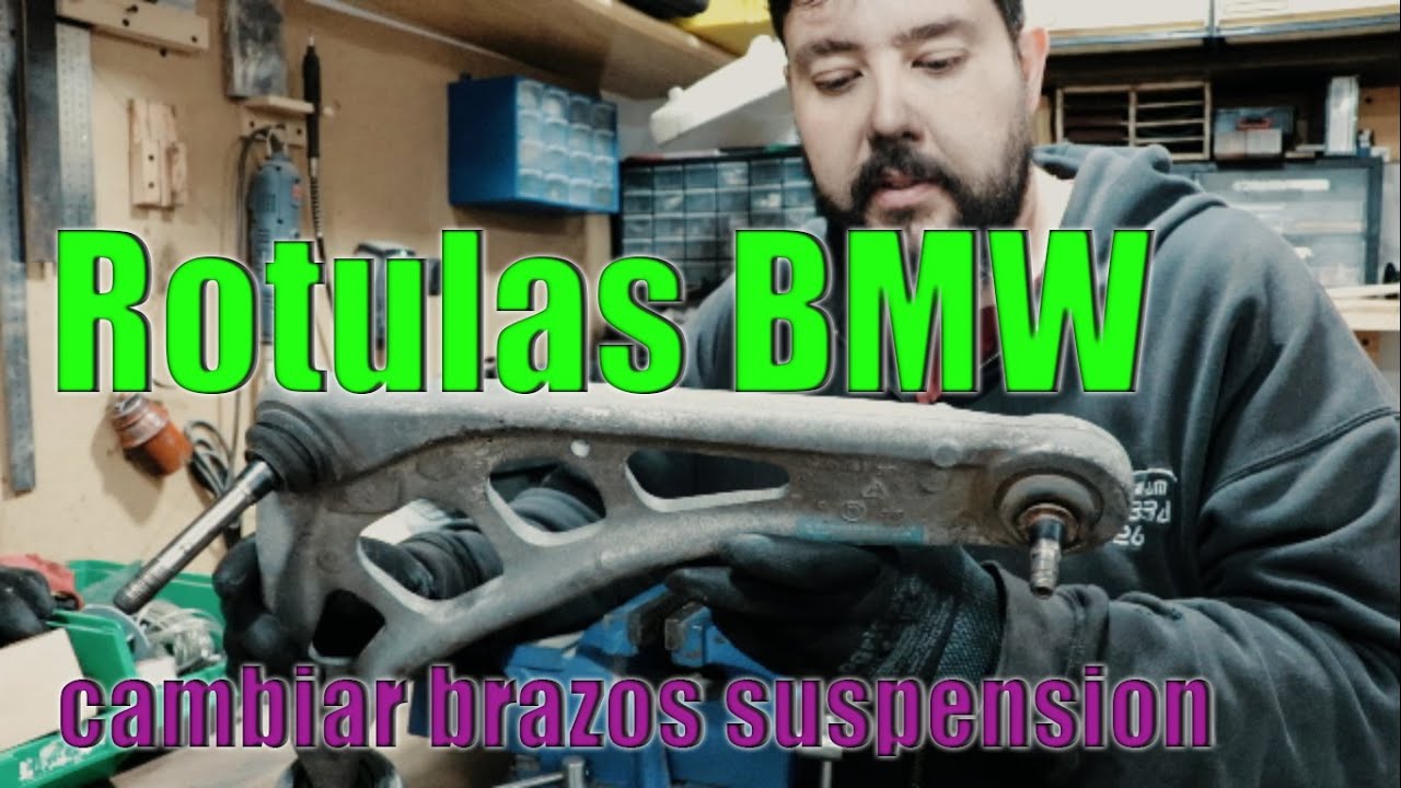 como cambiar brazo de suspension silentblock bmw compact e46 320 sport m