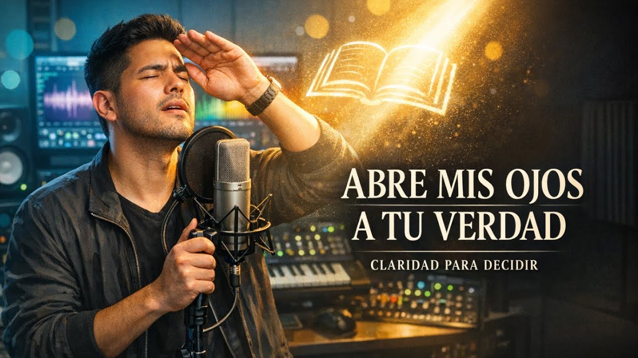 ABRE MIS OJOS A TU VERDAD, SEÑOR — Música Cristiana de dirección y fe | claridad para decidir hoy