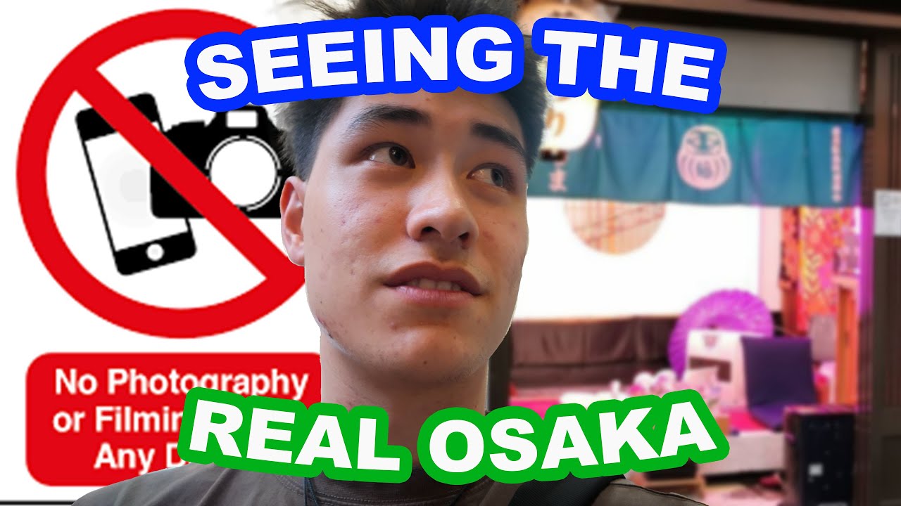 exploring the backstreets of osaka - study abroad in japan vlog