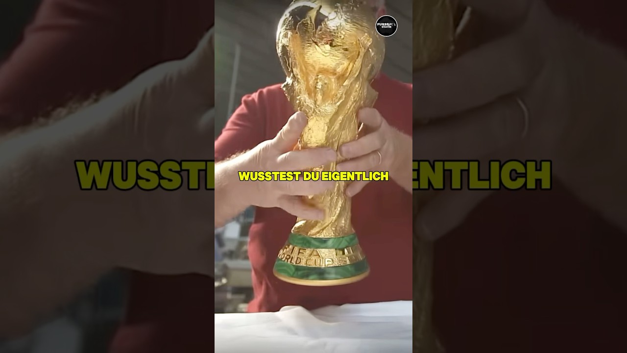 Wie viel ist der WM-Pokal wert? 💸🏆