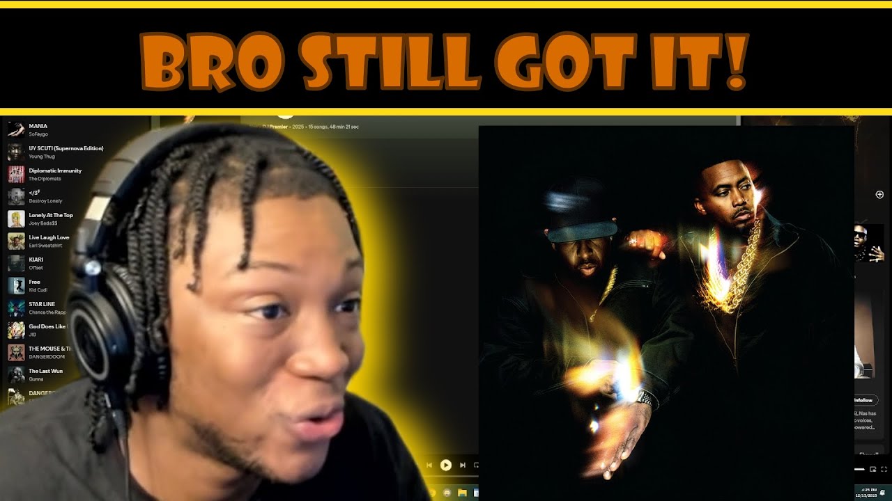 QGTM!!! | NAS & DJ PREMIER LIGHT-YEARS REACTION