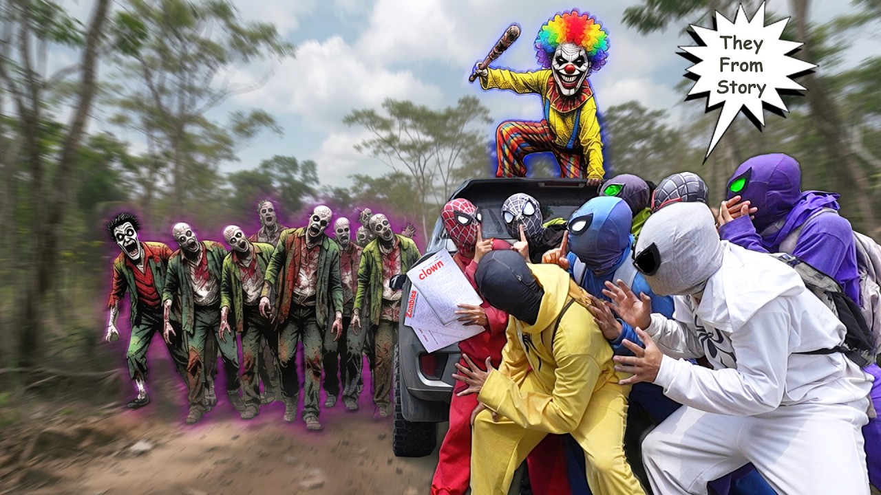 Bros 8 Spider-Man , Be Careful !! These Stories Have Come True ( School Action Story )