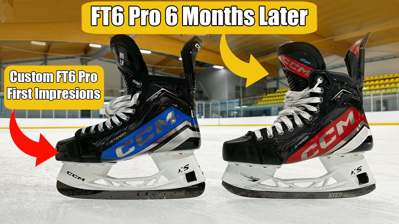 6 месяцев спустя! Обзор коньков CCM FT6 Pro RETAIL — первые впечатления от CCM FT6 Pro CUSTOM!