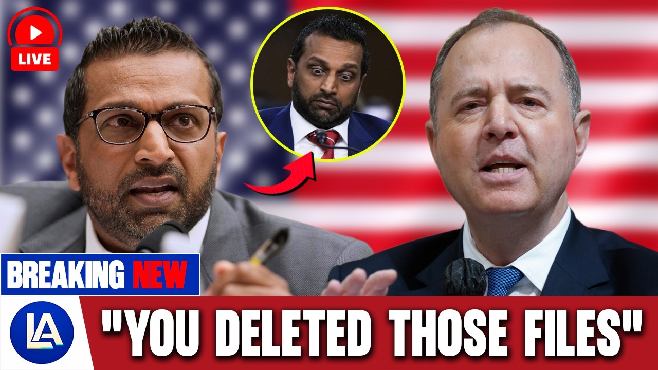 Adam Schiff READS Classified File — Patel Goes WHITE