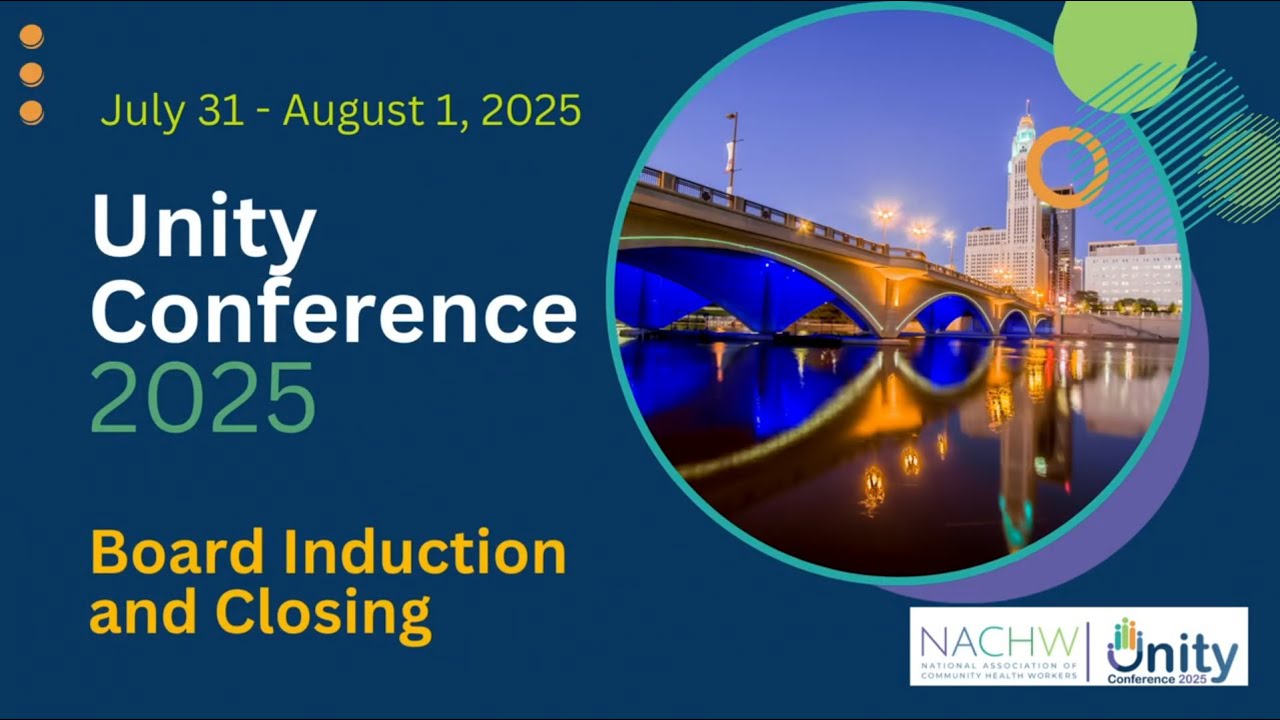 Unity 2025 - Board Induction and Closing Remarks
