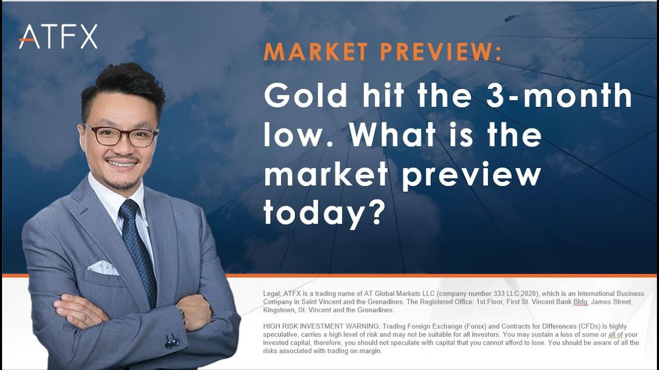 #Goldprice hit the 3-month low. #Euro traded below 1.21 level. What is the #marketpreview today?