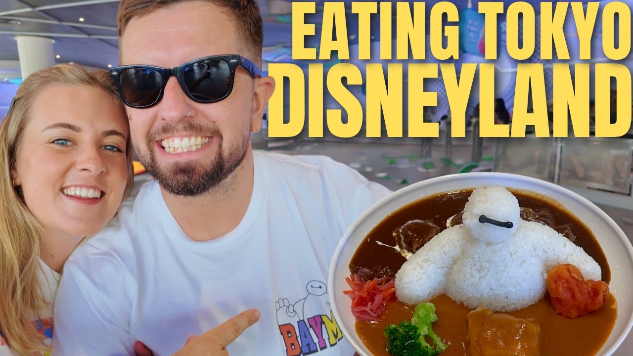 Everything We Ate At TOKYO Disneyland 2024 🇯🇵 Disney Food You HAVE To Try in Japan!