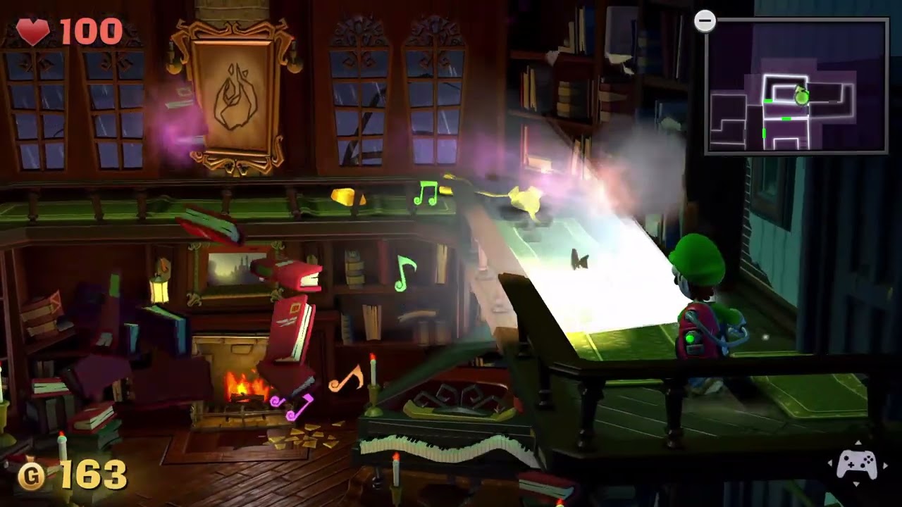 Luigi's Mansion 2 HD - A-3 - Bücherspuk