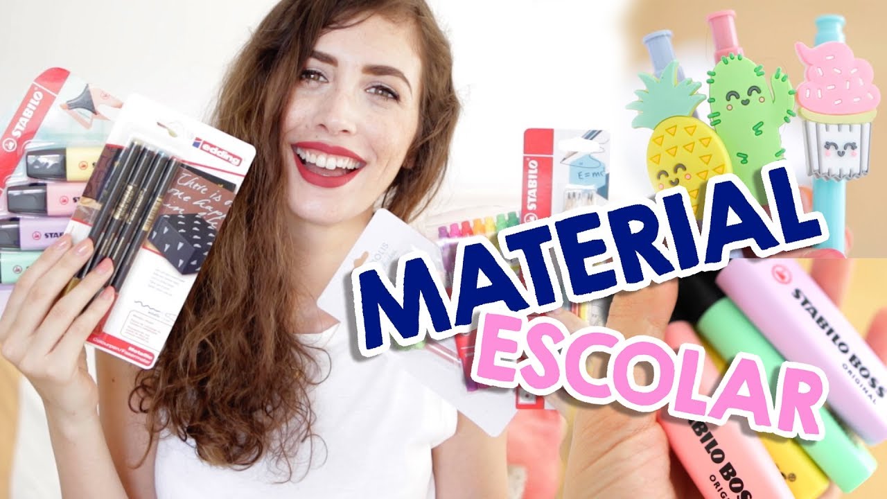 Super HAUL de Material Escolar 2017!♡ | Papelería Alcampo Barata!
