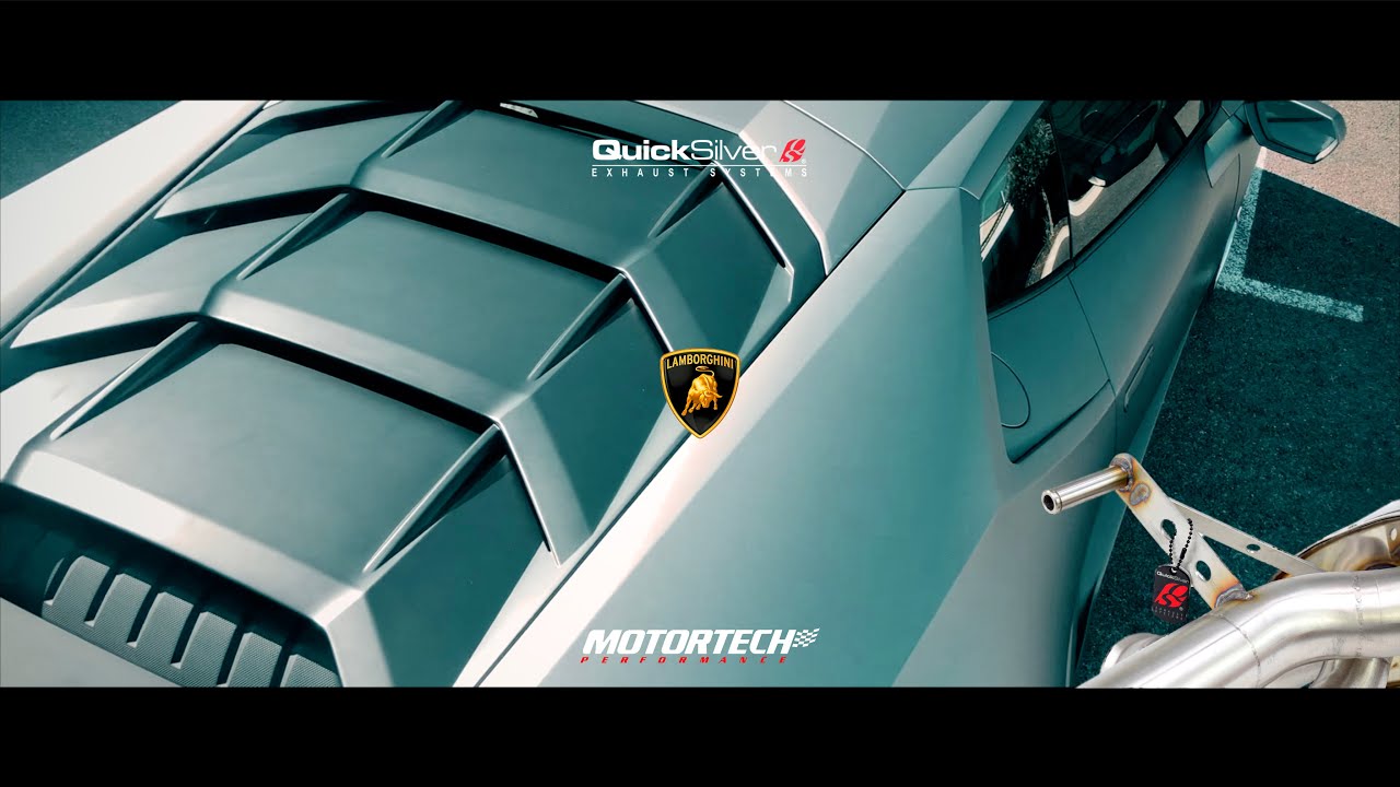 𝙌𝙐𝙄𝘾𝙆𝙎𝙄𝙇𝙑𝙀𝙍 𝙀𝙓𝙃𝘼𝙐𝙎𝙏 - Lamborghini Hurac&aacute;n LP610-4 (Active Titan Sport @QuickSilverExhausts )