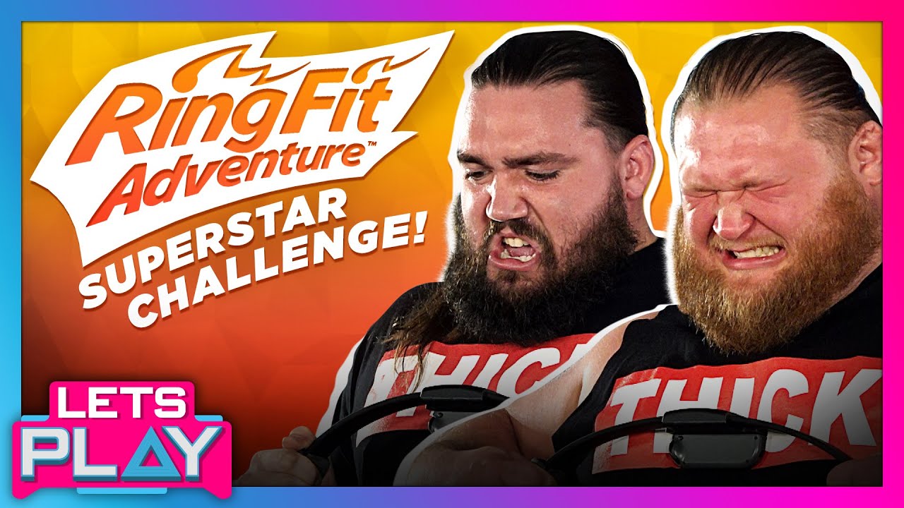 Heavy Machinery feels the burn on Ring Fit Adventure Superstar Challenge!