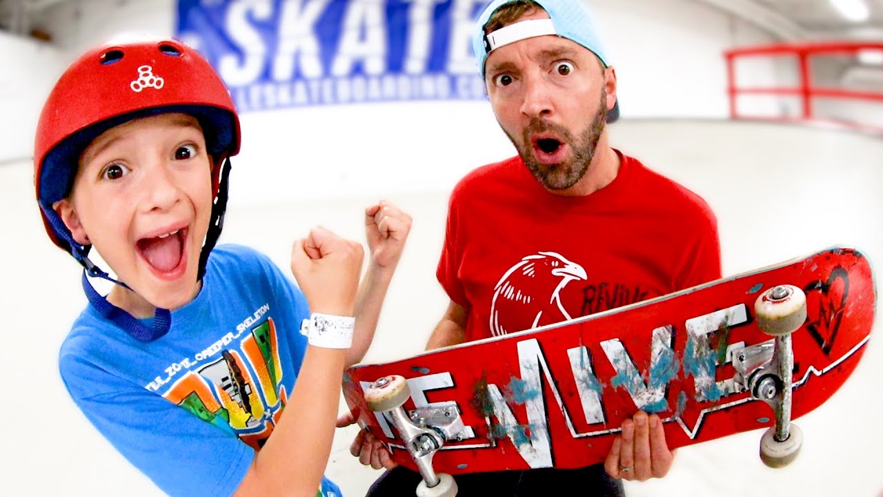My Son BEAT ME IN S.K.A.T.E.!?