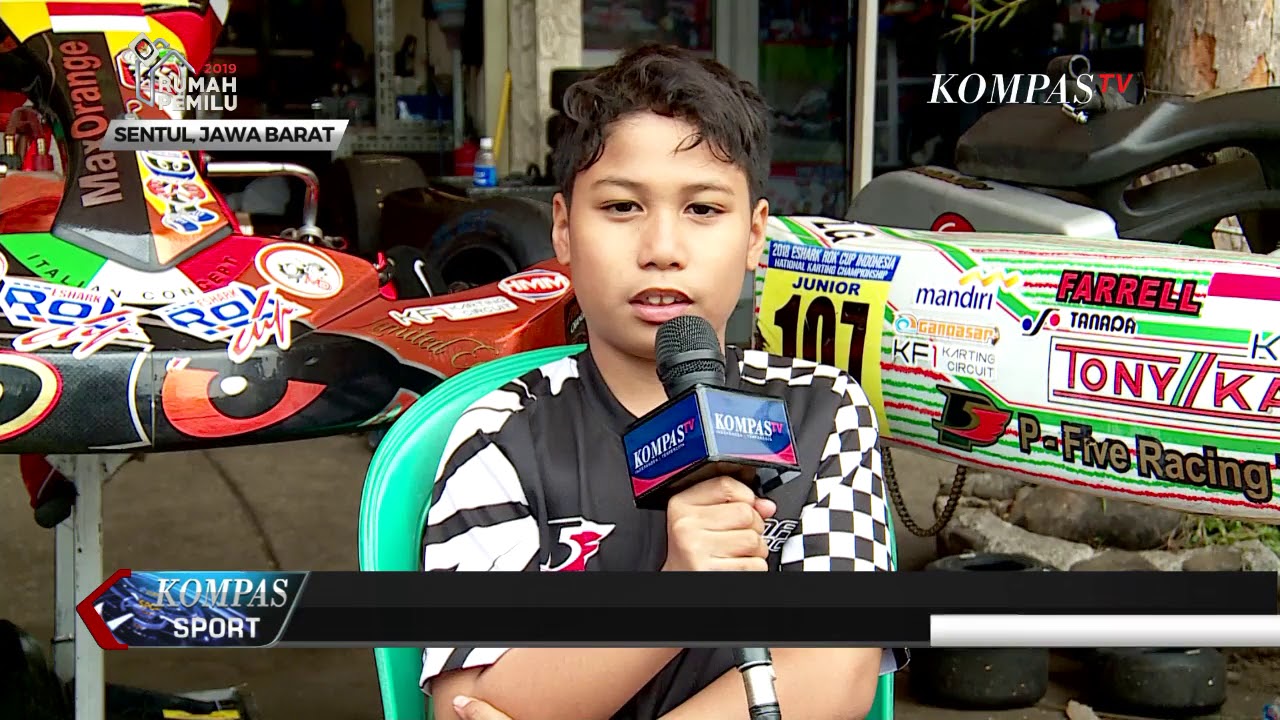 Daffa Berhasil Raih Podium Kejuraan Gokar Nasional