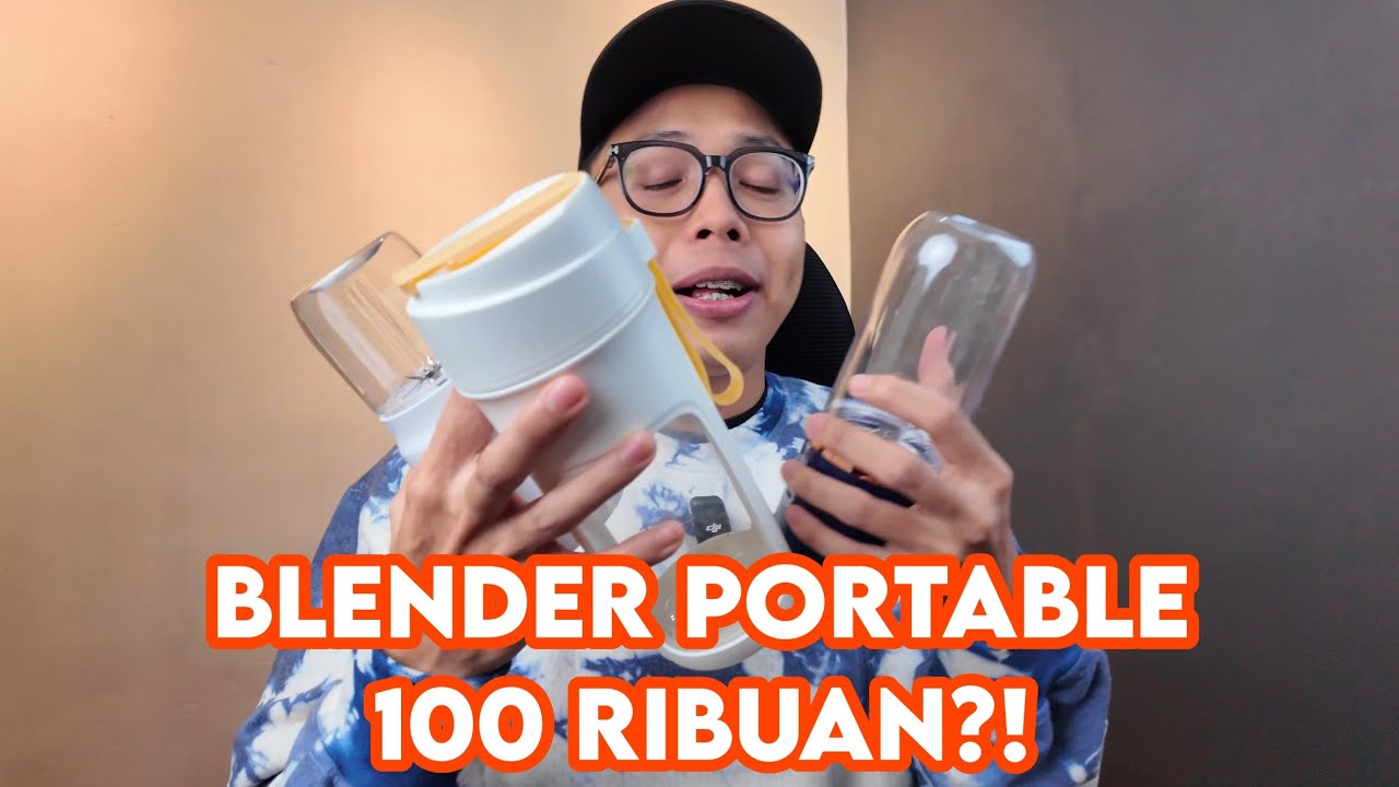 Bikin Jus Lebih Gampang Pake Blender Portable Viral
