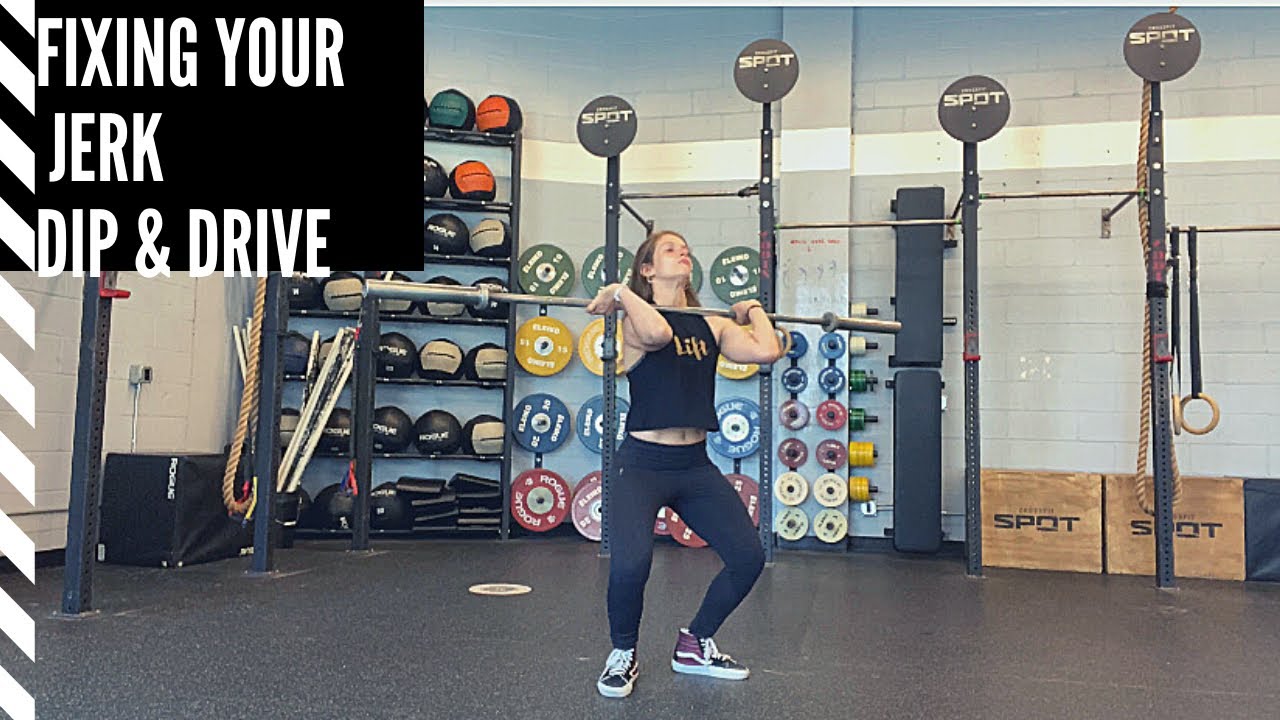 Improve your Jerk Dip & Drive! Cues & Drills to Help you Jerk Big Weight!