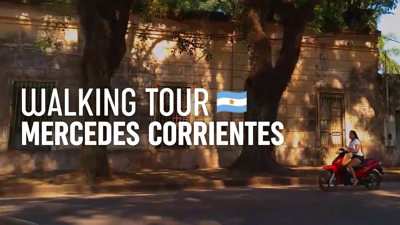 Caminando por Mercedes, Corrientes 🇦🇷 | Pueblo Argentino | Walking Tour | Sonido Ambiente