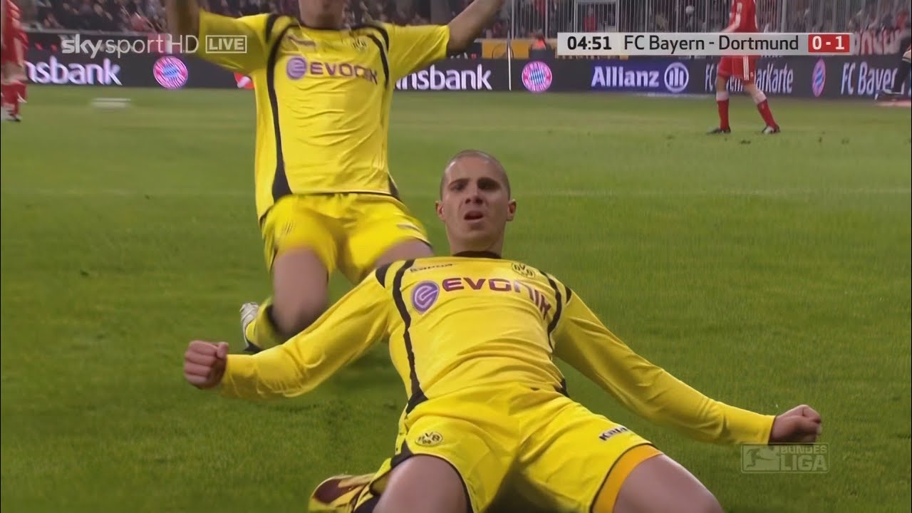 من الذاكرة : بايرن ميونخ وبوروسيا دورتموند /موسم 2009-2010/المعلق القدير على حميد/جودة عالية