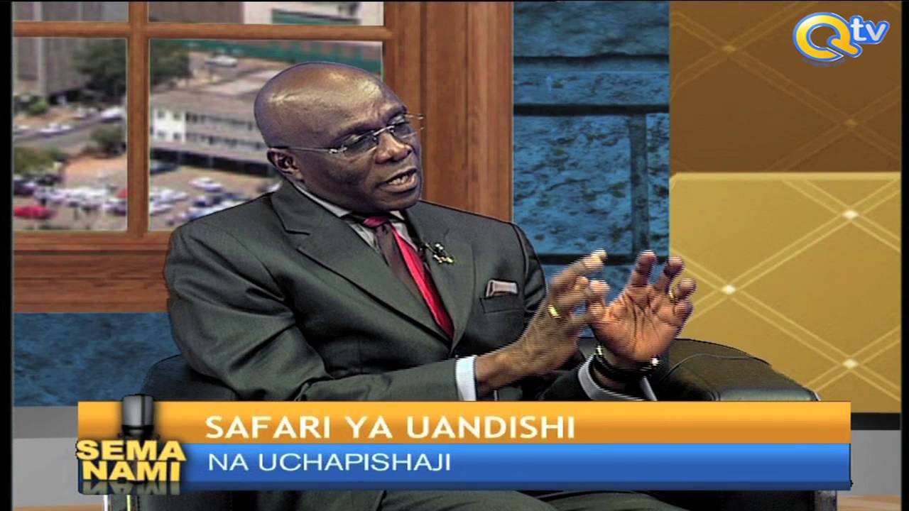 SEMA NAMI: Mwandishi na mchapishaji maarufu Barack Muluka