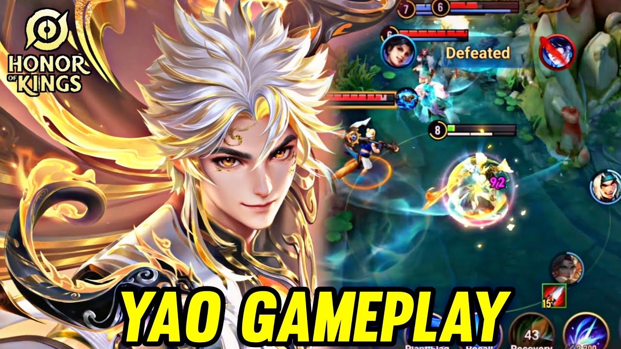 HOK : YAO GAMEPLAY | IN JUNGLE - HONOR OF KINGS