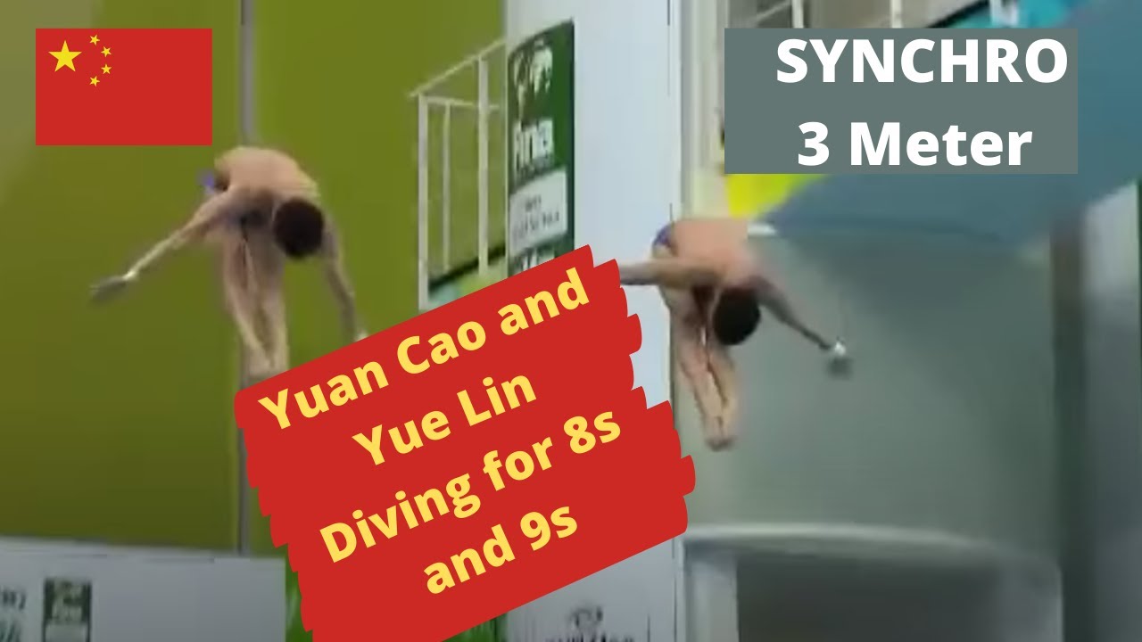 2014 Yuan Cao 曹缘 & Yue Lin 林跃 - China - 3 Meter Springboard Synchro - Diving World Series