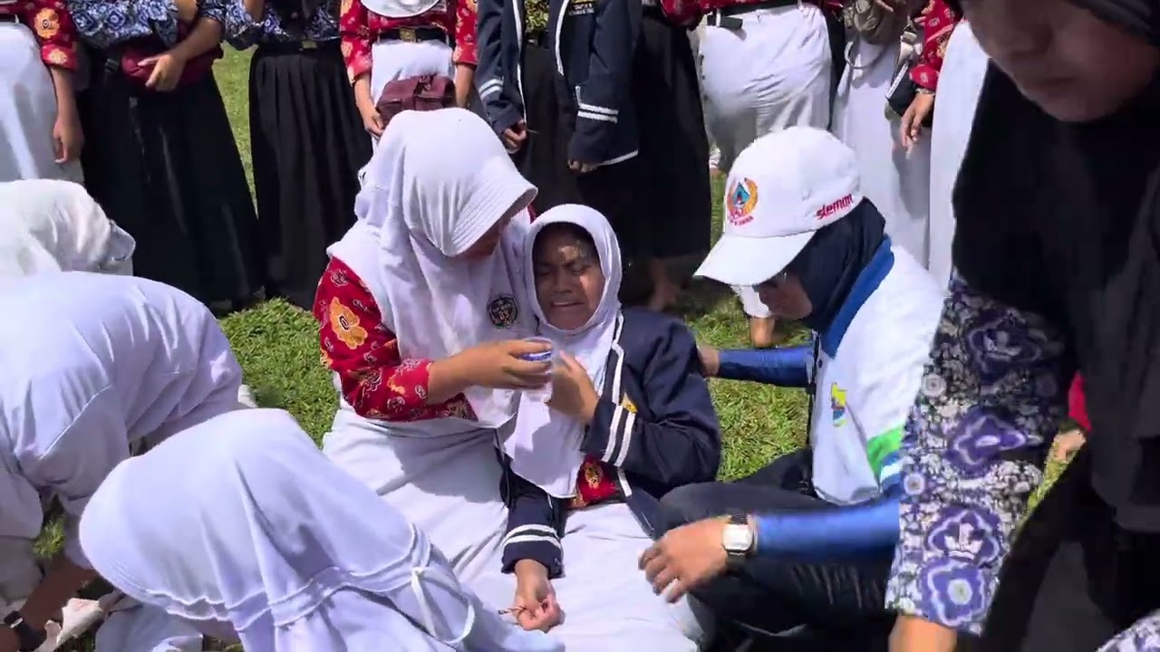 Simulasi Gempa di SMPN 09 Bengkulu Tengah 