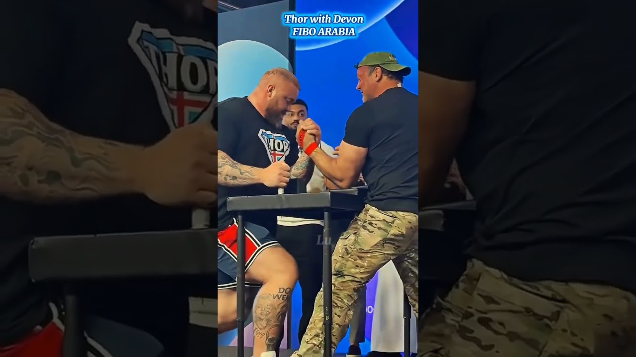 The Mountain vs Devon Larratt Armwresling