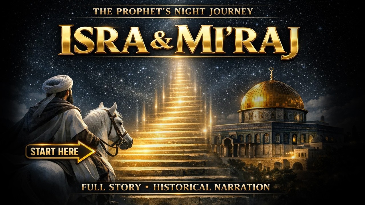[FULL VIDEO] The Miraculous Night Journey Al Isra Wal Miraj - Story Of Muhammad
