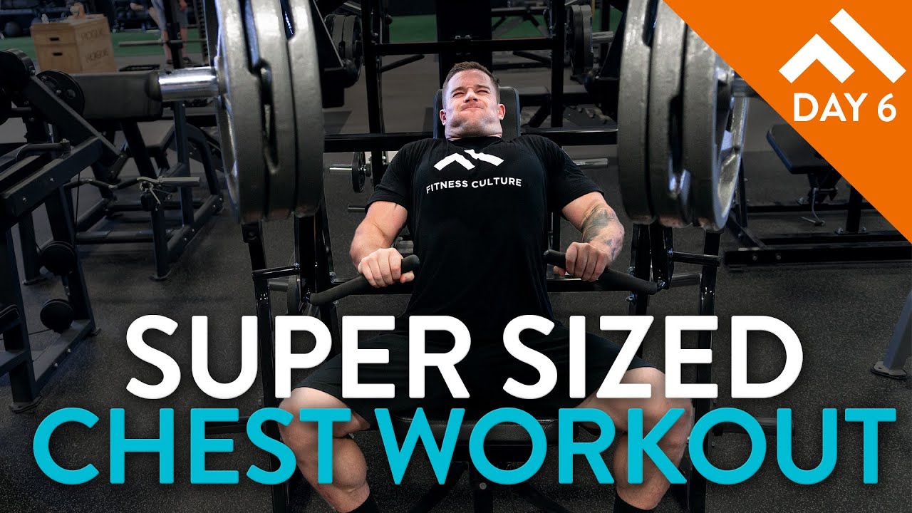 Super Sized Chest & Tricep Workout | Week in the Swole Program Pt. 2