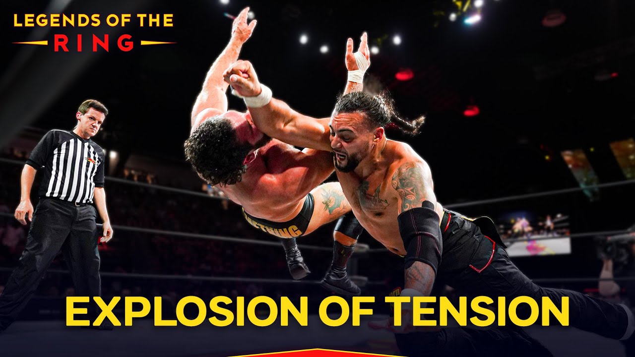 Toughest Powerhouses of Wrestling Settle Their Feud