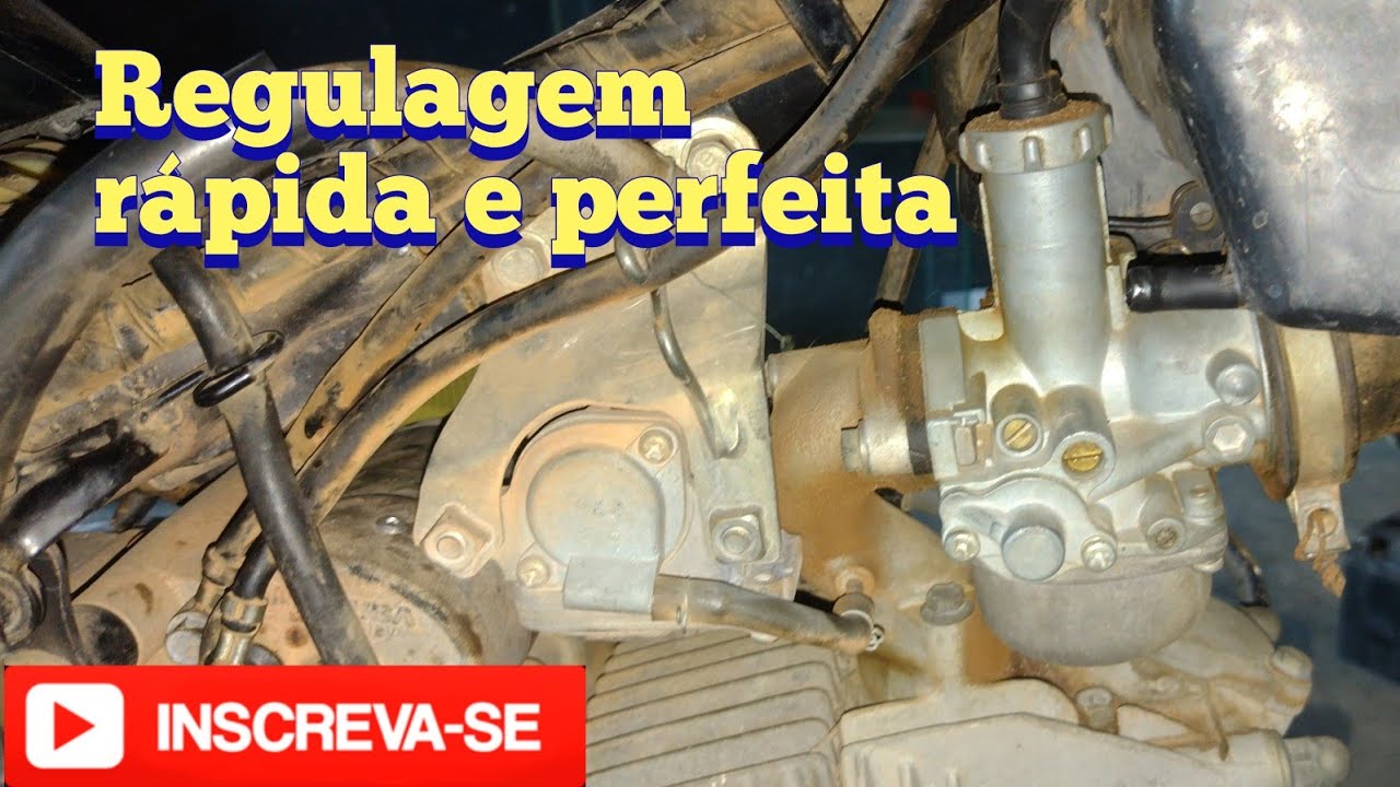 COMO REGULAR O CARBURADO DA BIZ