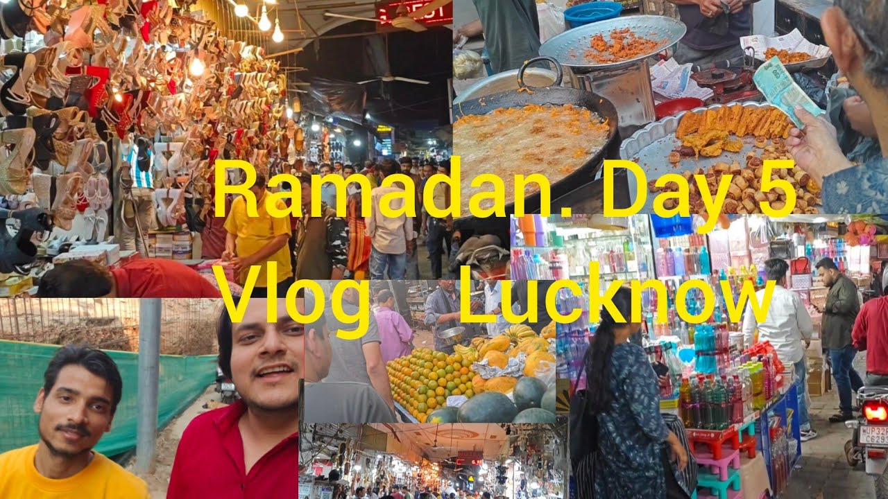 Ramadan day 5 vlog part 1 in Lucknow #aminabad #dailylife 