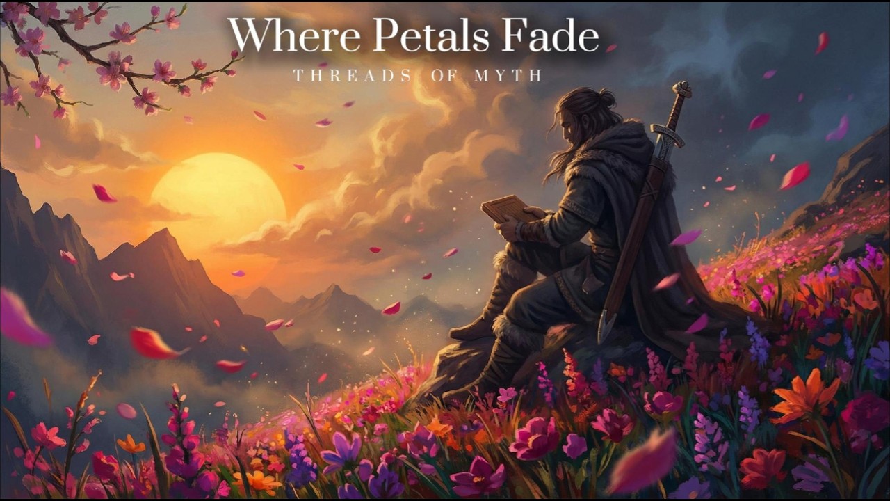Where Petals Fade | Peaceful Fantasy Ambience | Relaxing Music [No Ads]
